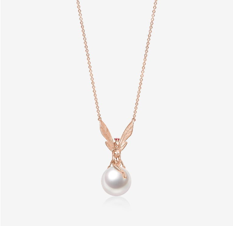 THIALH - Nature - Astra Pearl 18K Rose Gold plated Necklace
