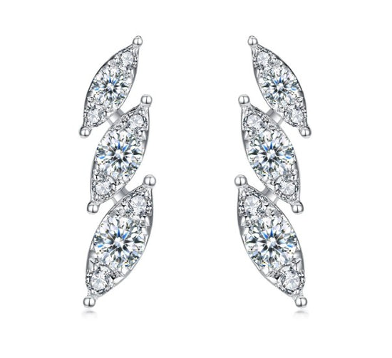 THIALH - LEGACY- 18K White Gold and Diamonds Earrings