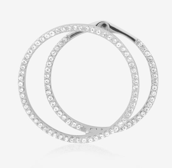 THIALH - Classic - Beloved 18K White Gold plated Earring