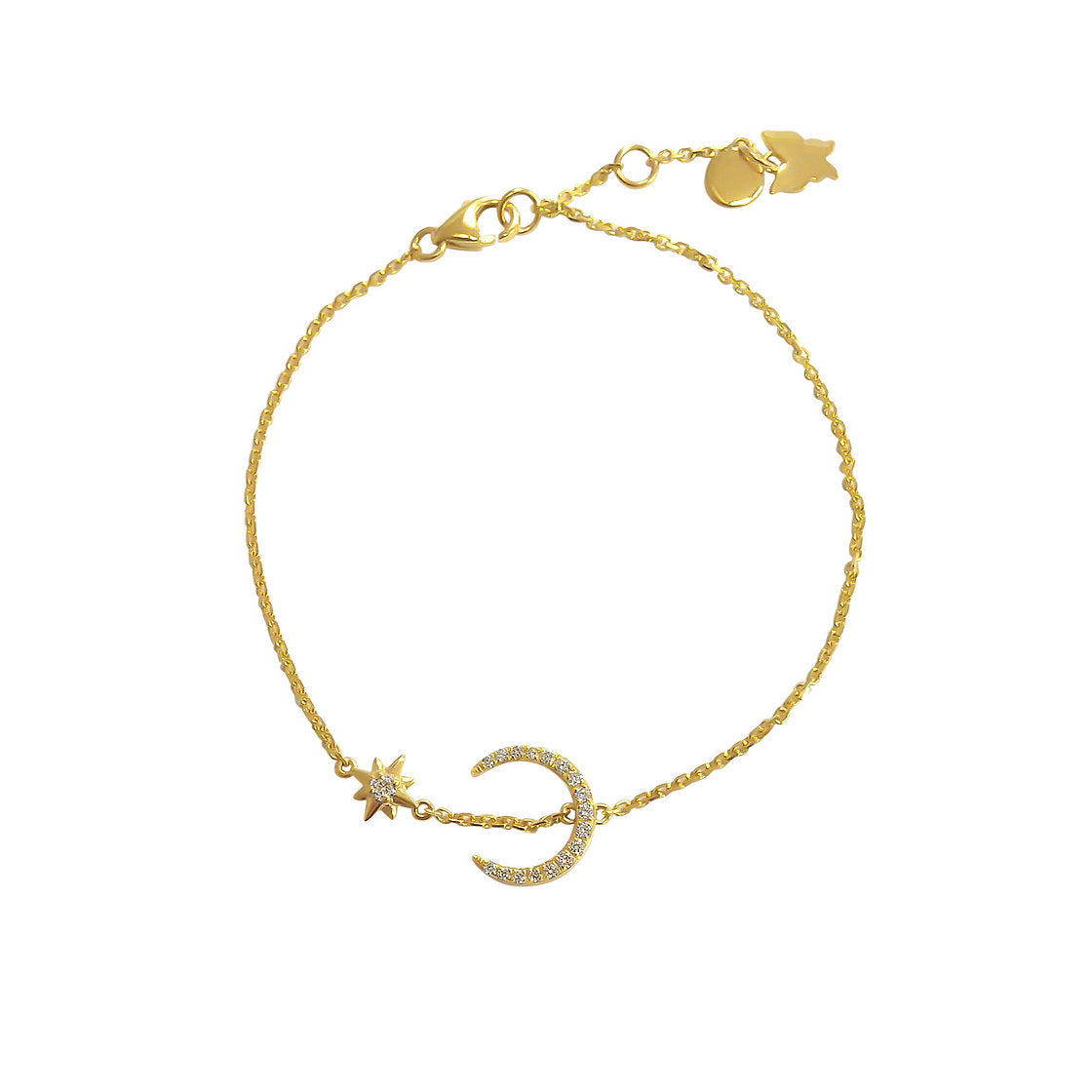 Load image into Gallery viewer, Constellations - 18K Yellow Gold Aurora Bracelet
