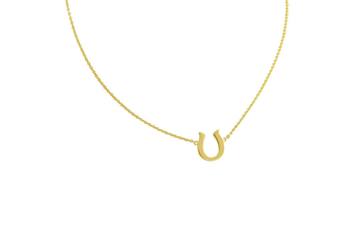 Golden Hour - 18K Yellow Gold Lucky Horseshoe Necklace/Bracelet