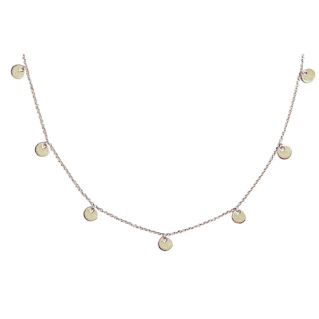 Load image into Gallery viewer, Golden Hour - 18K White Gold Necklace
