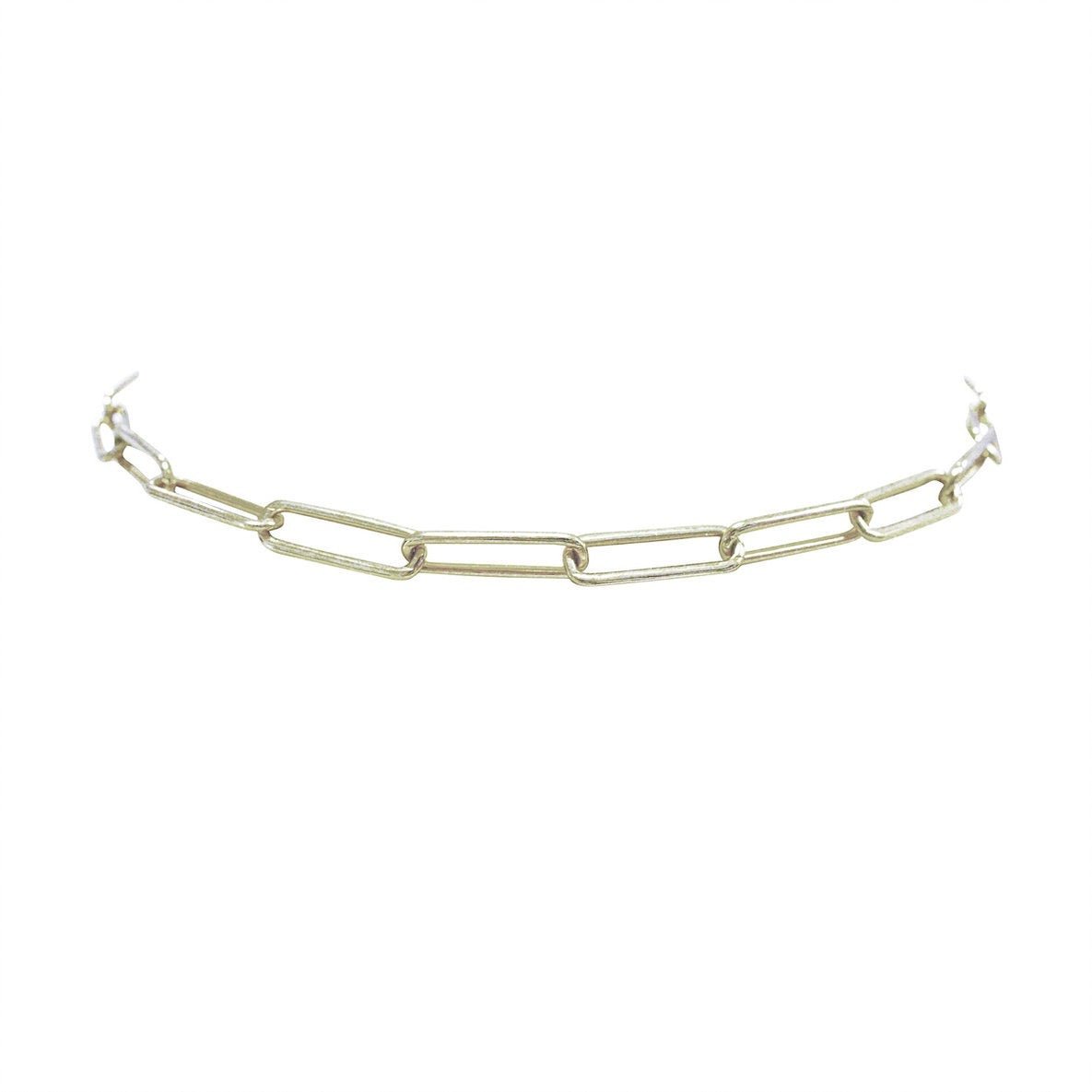 Load image into Gallery viewer, Links - 18K White Gold Links Choker Necklace
