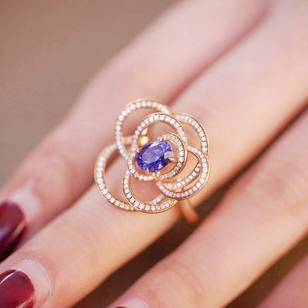 Blue Sapphire Ring (Accept Pre-order)