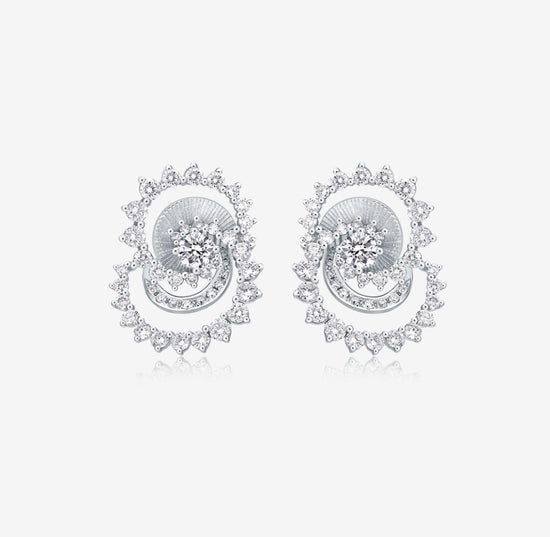 THIALH - DATURA • BLOSSOM - Diamond Earrings