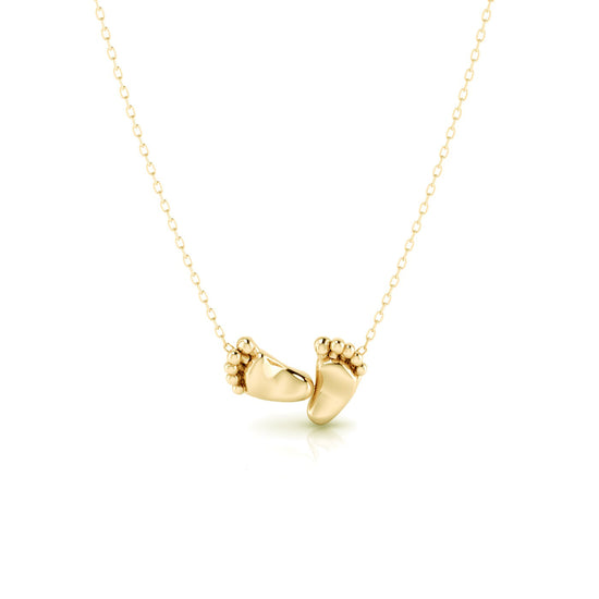 Pour La Vie - 18K Yellow Gold Plated Silver Roof of Life Necklace