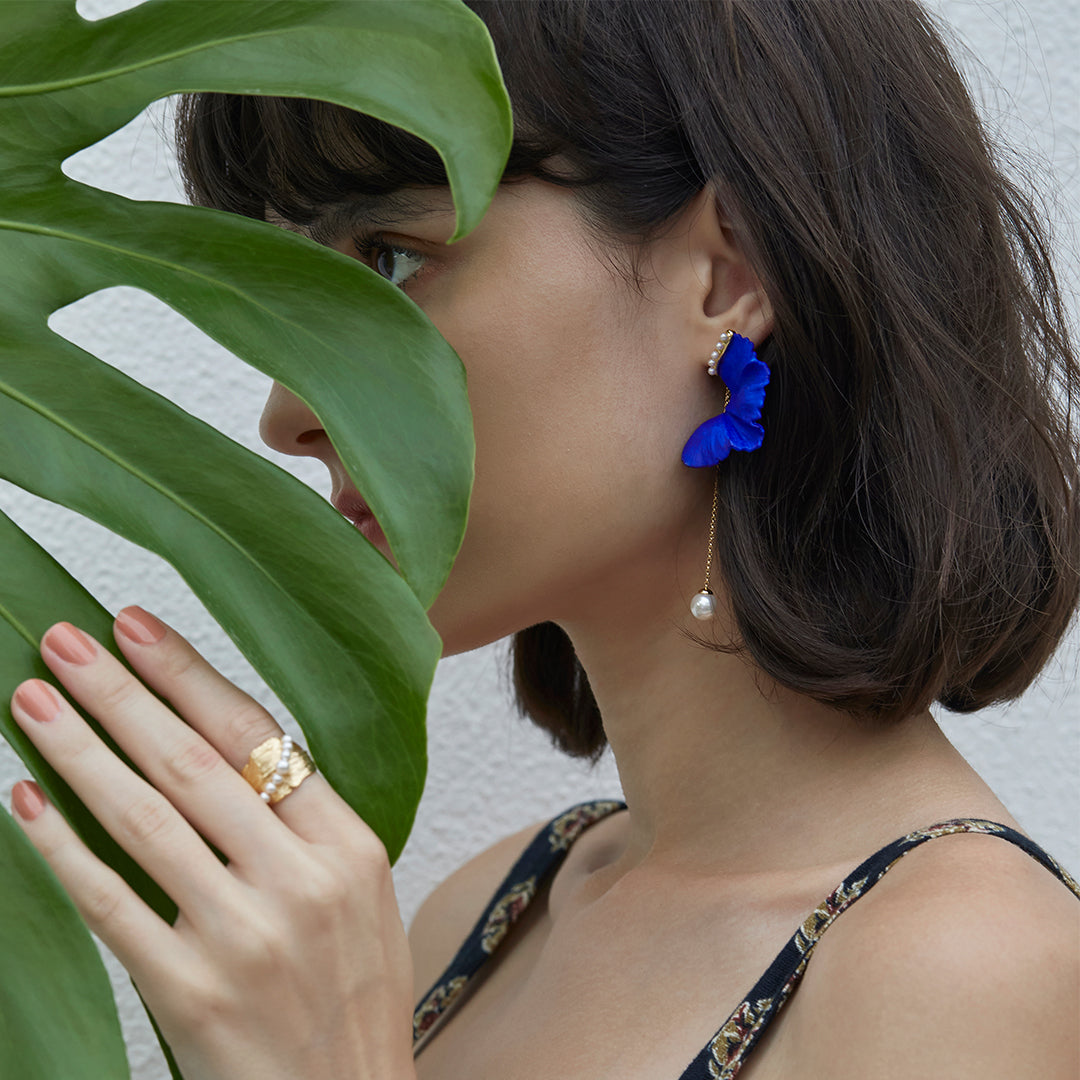 NM - Ripples Of Flower Earrings
