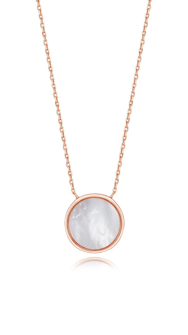 Galaxy - Pink Gold Staring Necklace