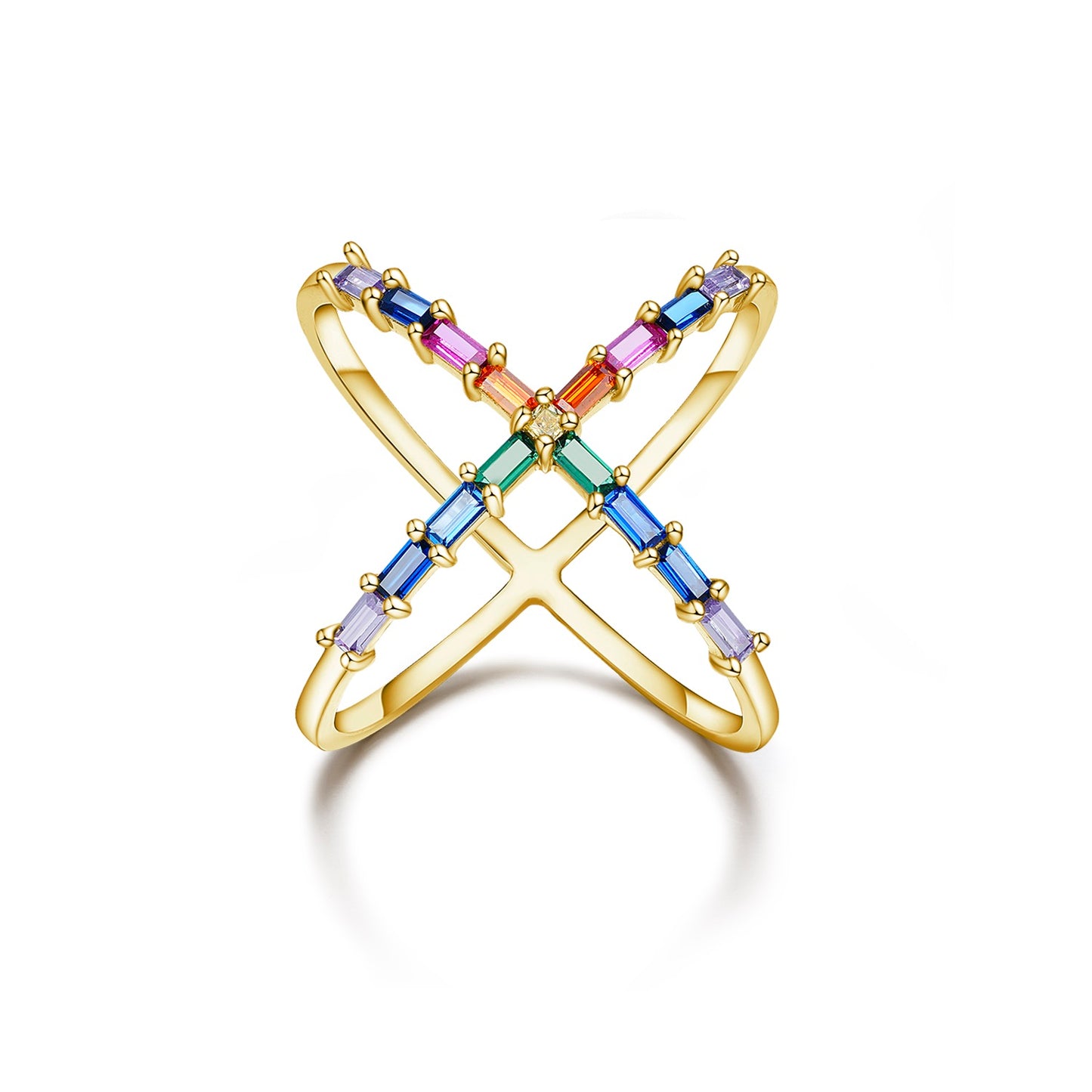 Rainbow - Sterling Silver Ring