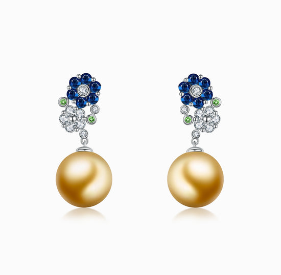 FAUNA & FLORA - Starry Sky Diamond Earrings