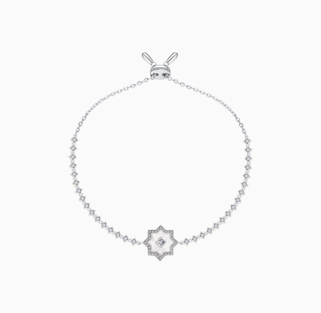 Castle - Mother of Pearl Bracelet (Side Chain)