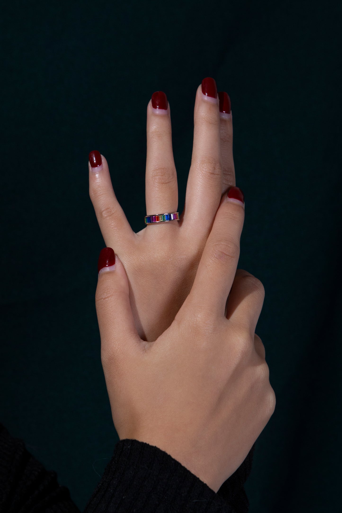THIALH - Rainbow - Cubic Zirconia Ring