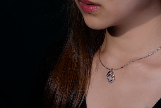 Load image into Gallery viewer, THIALH - MONOGRAM - Sterling Silver Letter T Necklace
