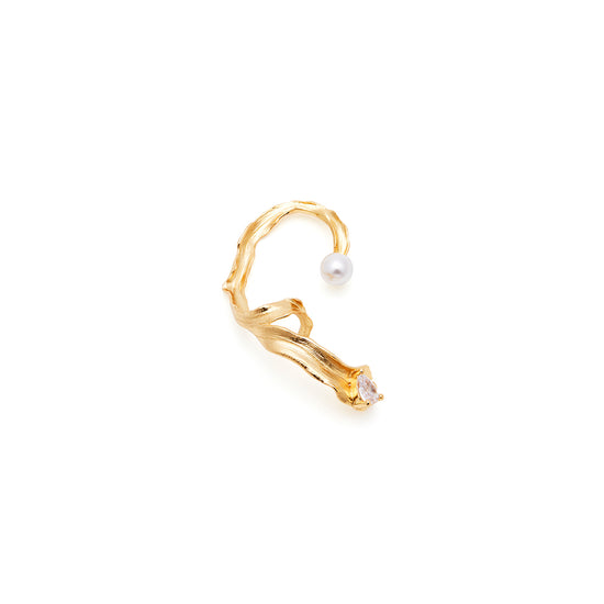 NM - Leaf Hook Earring （Single）