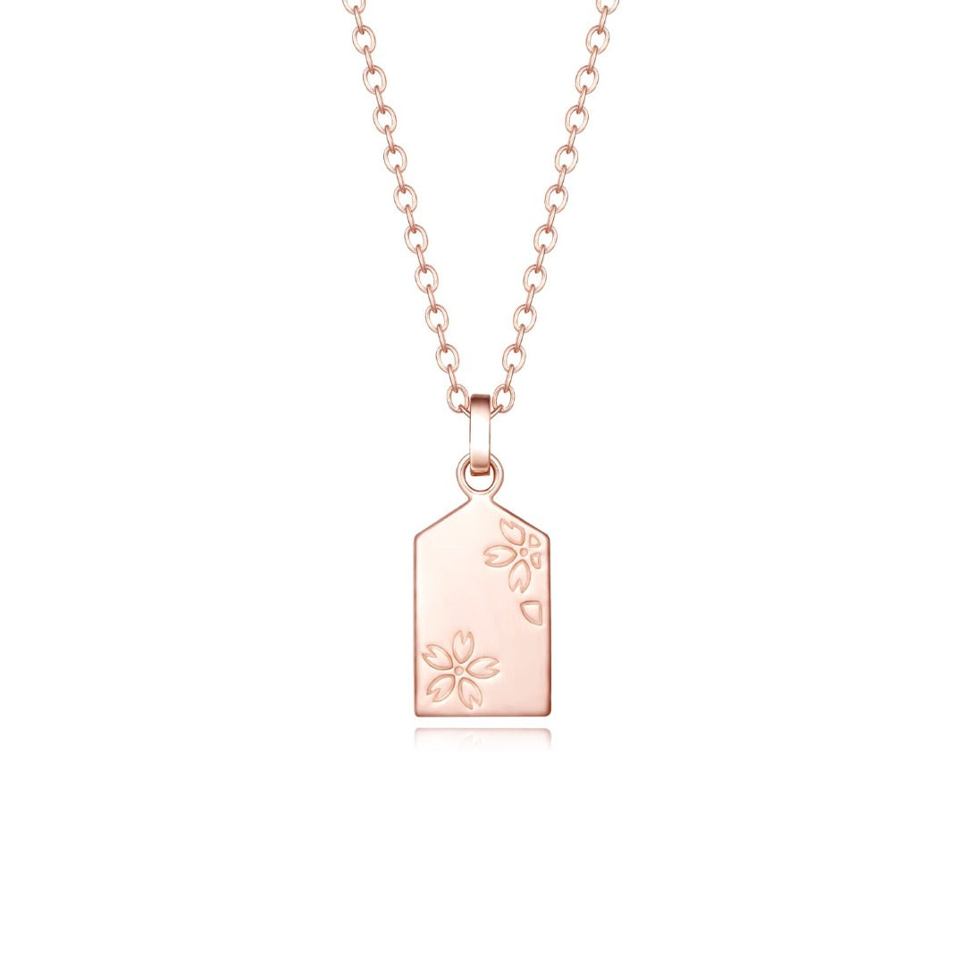 Blessing - Give Birth Necklace in Rose Gold