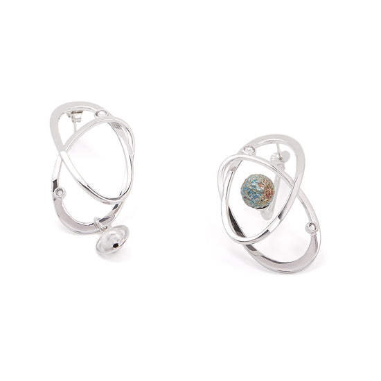 Load image into Gallery viewer, Universe Singularity Earrings
