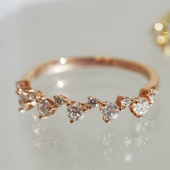 mori - 14K Gold Diamond Ring